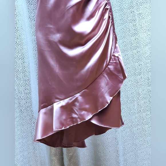 Rose  Ruched Cocktail Mini Dress by Grace Karin - Picture 9 of 11